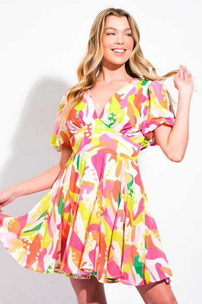 Cute Certainty Woven Mini Dress