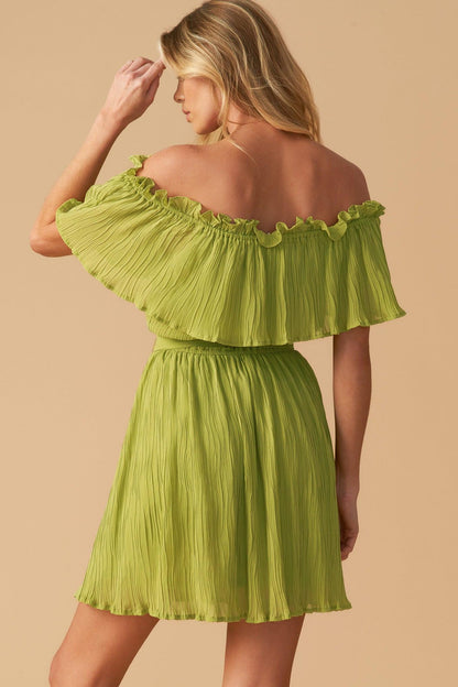 Just One More Woven Mini Dress