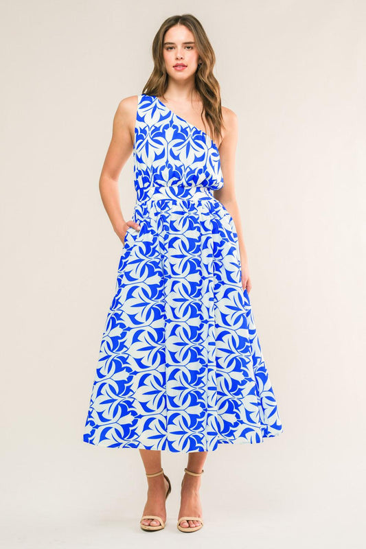 Feel the Beat Woven Midi Dress
