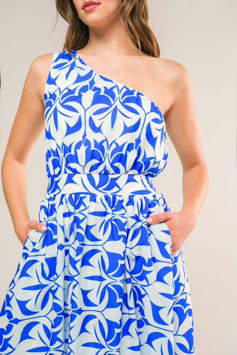Feel the Beat Woven Midi Dress