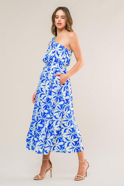 Feel the Beat Woven Midi Dress