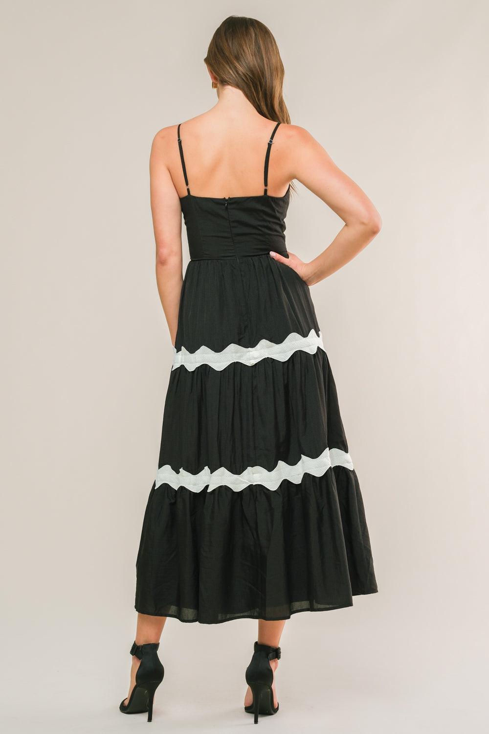 Summer Spritz Woven Midi Dress