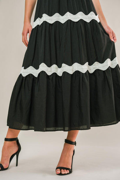 Summer Spritz Woven Midi Dress