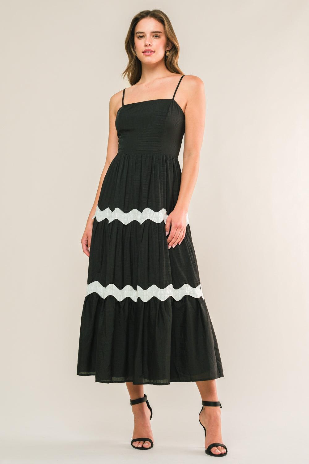 Summer Spritz Woven Midi Dress