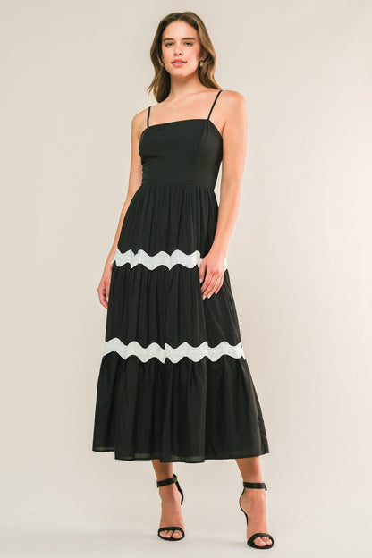 Summer Spritz Woven Midi Dress