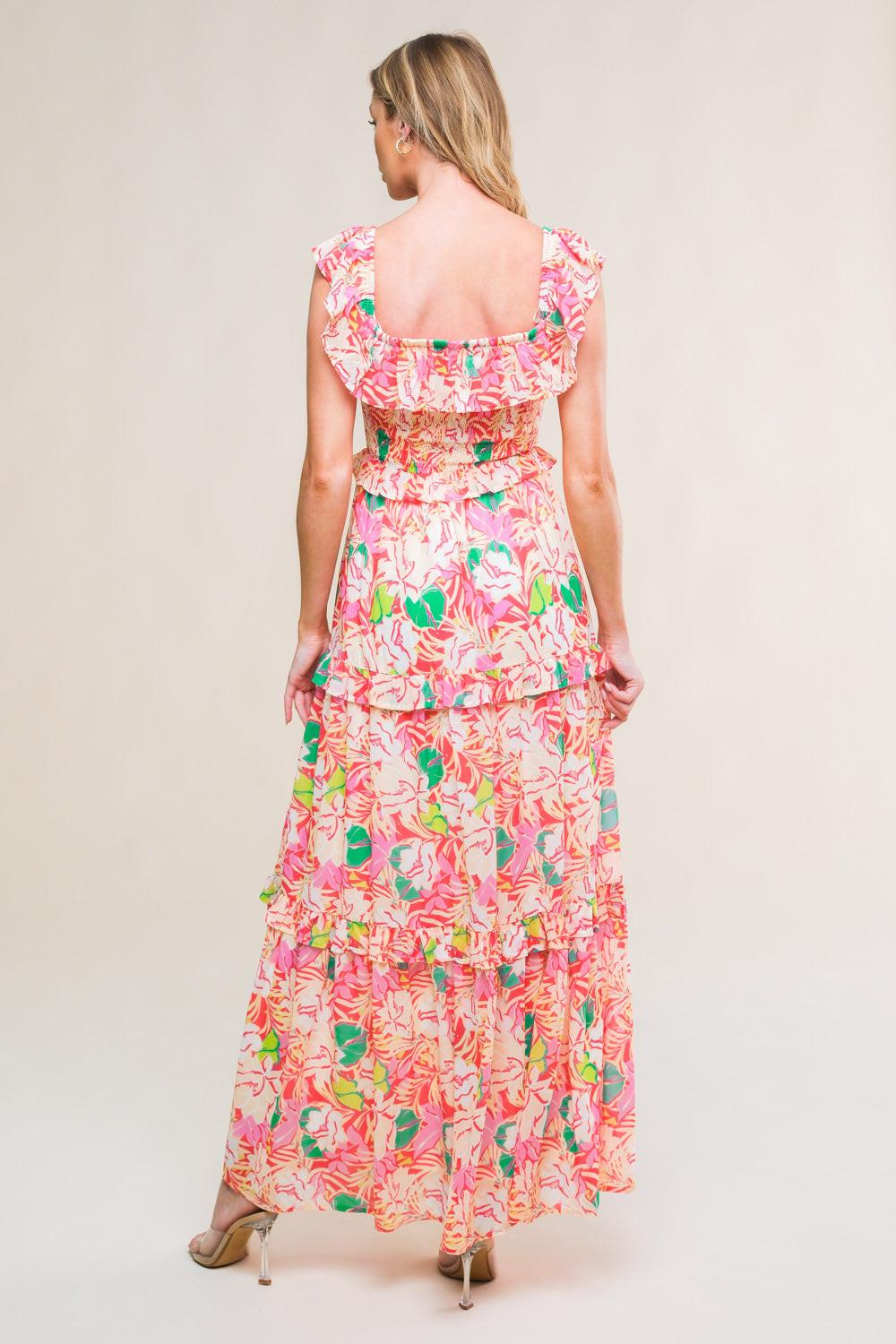 Relaxed Charm Woven Midi Dress