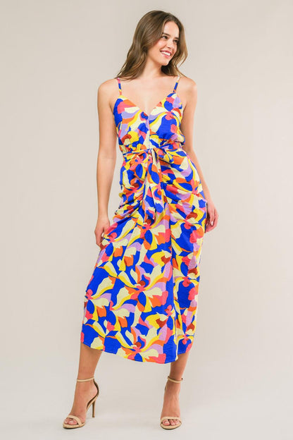 What Dreams Are Made Woven Midi Dress