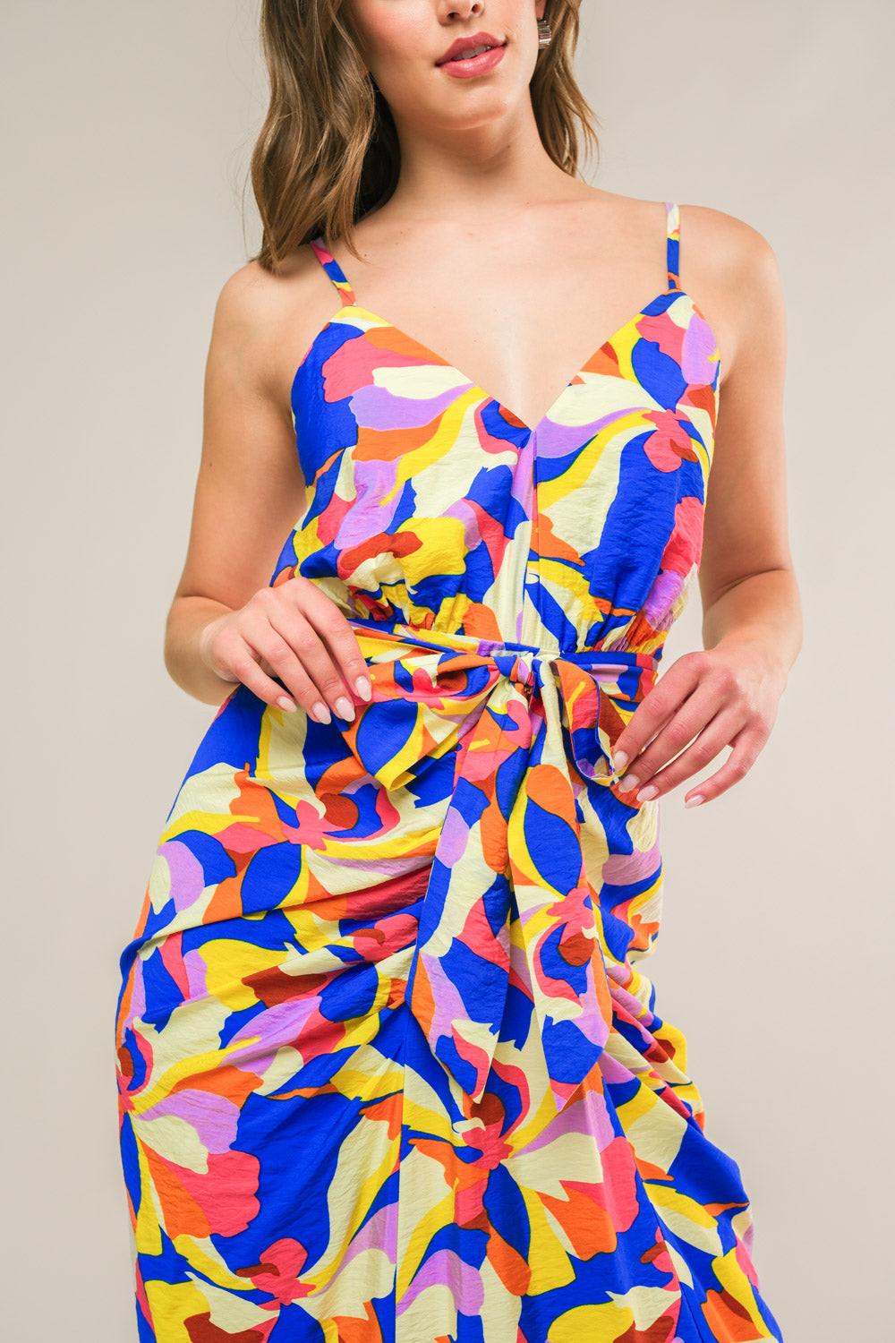 What Dreams Are Made Woven Midi Dress