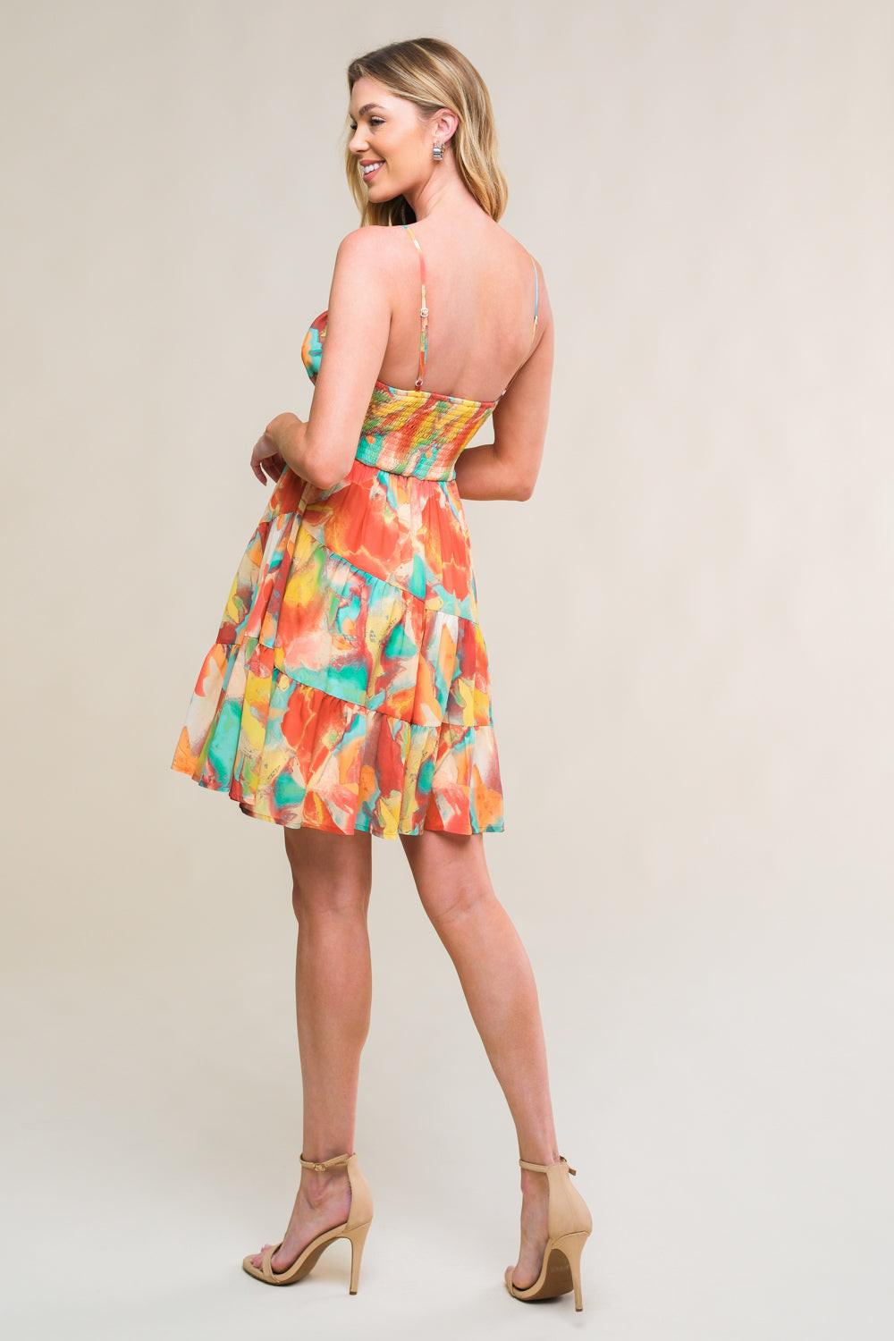 Majestic Energy Woven Mini Dress