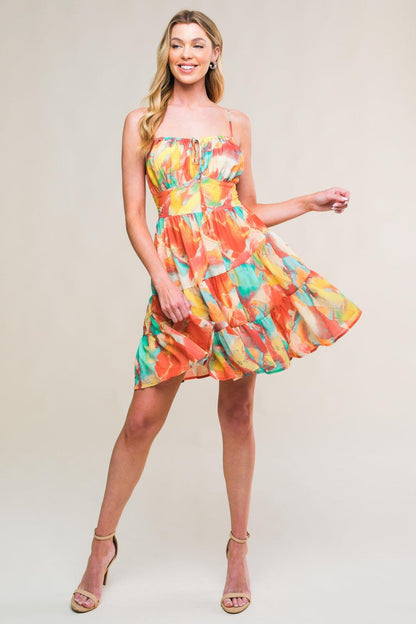 Majestic Energy Woven Mini Dress