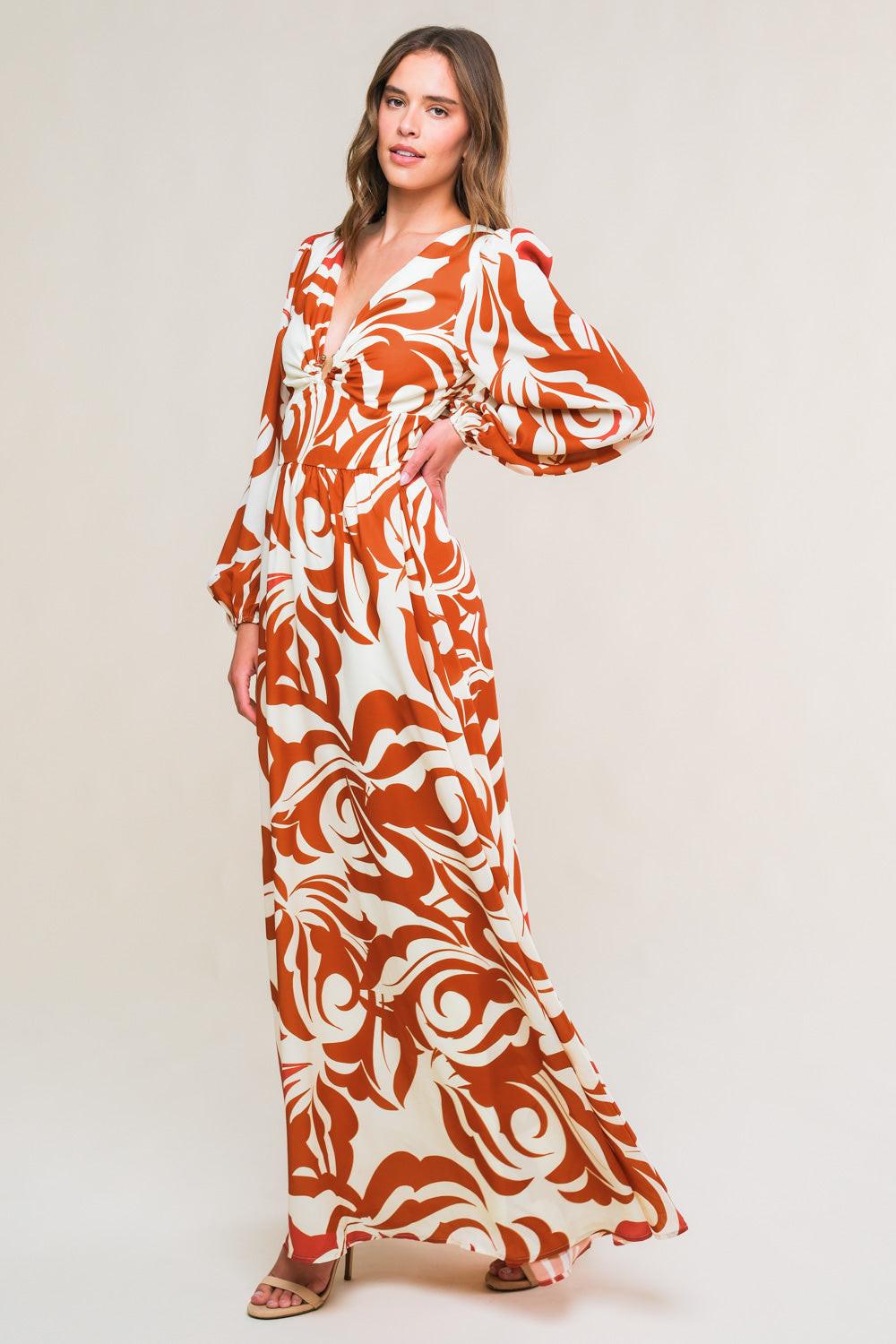 Love in Your Eyes Woven Maxi Dress