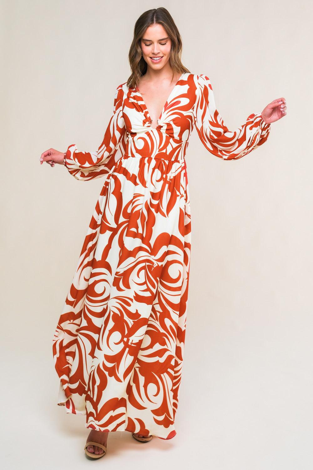Love in Your Eyes Woven Maxi Dress