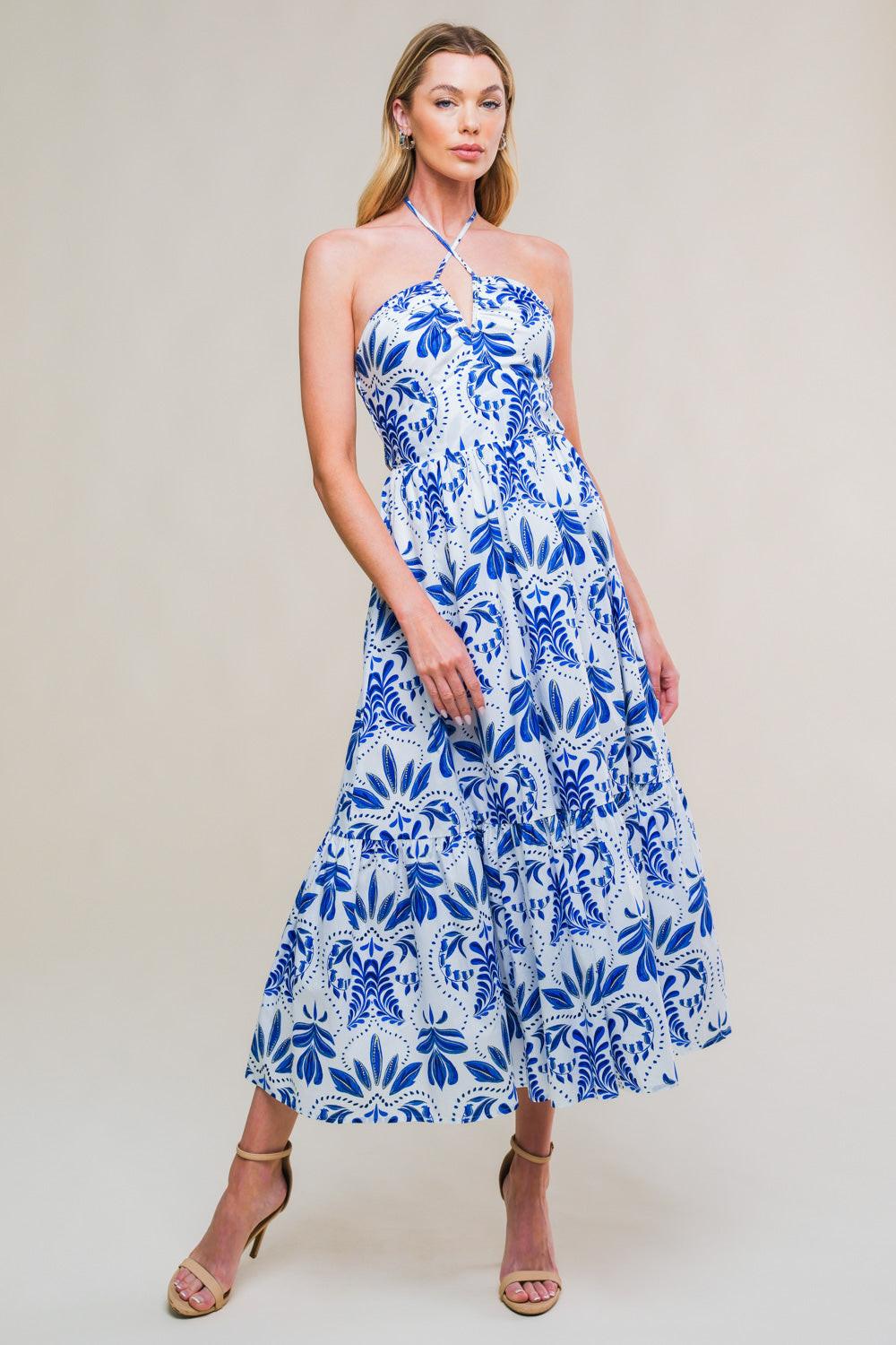 Flawless Sensation Woven Midi Dress
