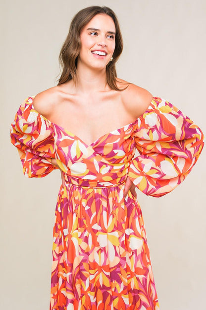 Amazing Evening Woven Midi Dress