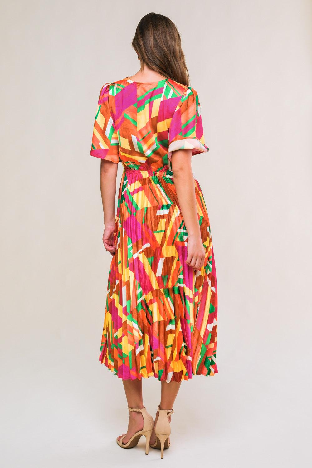 Irresistible Fun Woven Midi Dress