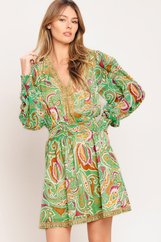 Time Spent Together Woven Mini Dress