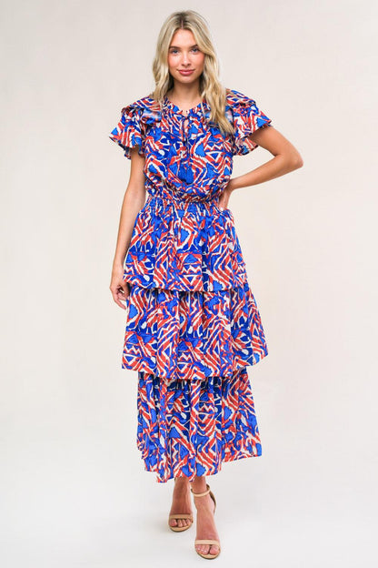 Back to Fun Woven Midi Dress