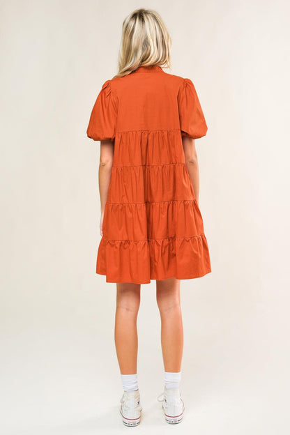 Miss American Pie Woven Mini Dress