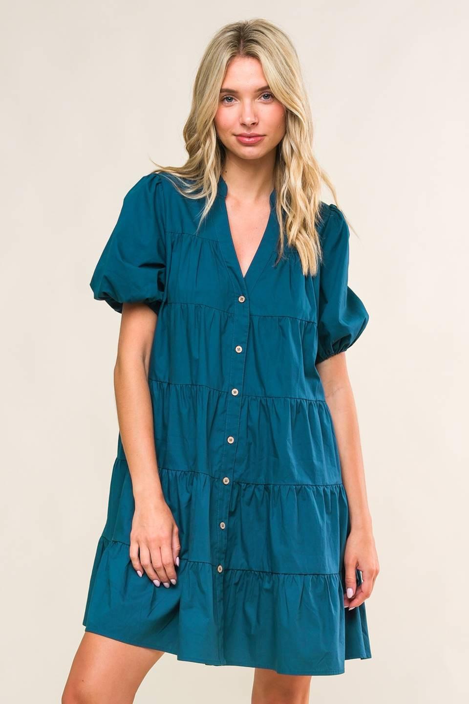 Miss American Pie Woven Mini Dress