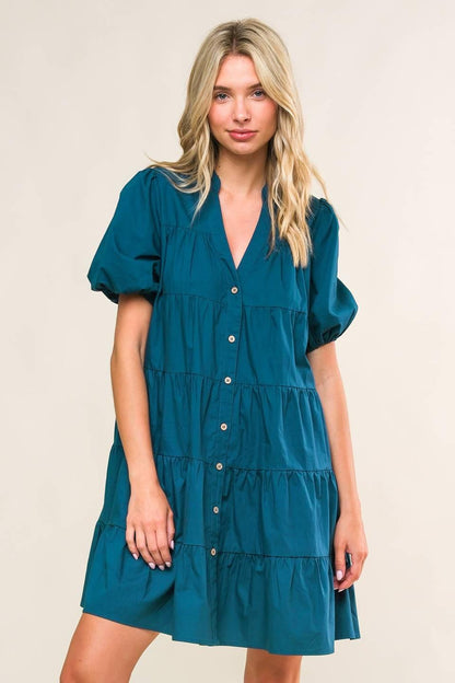 Miss American Pie Woven Mini Dress