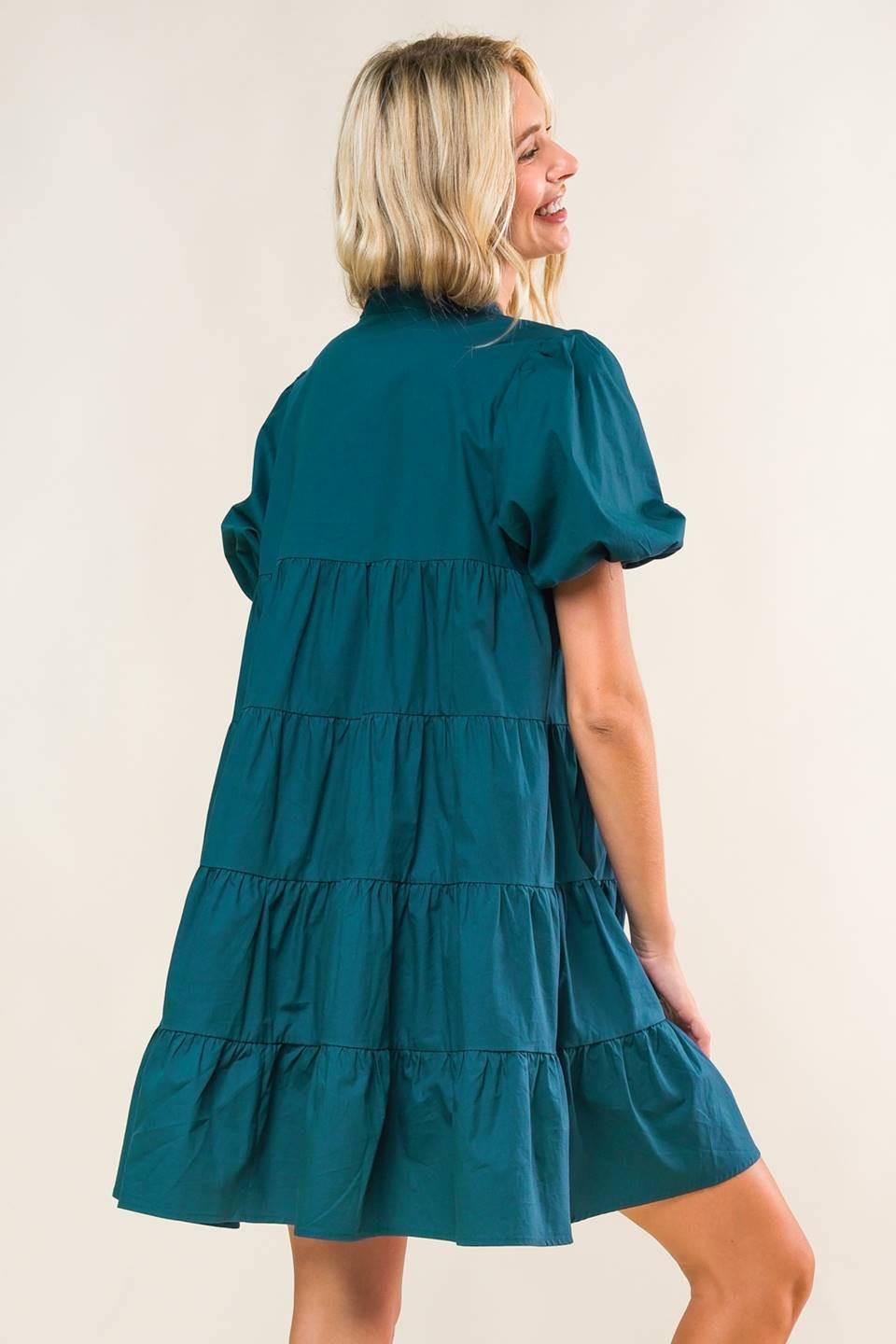 Miss American Pie Woven Mini Dress