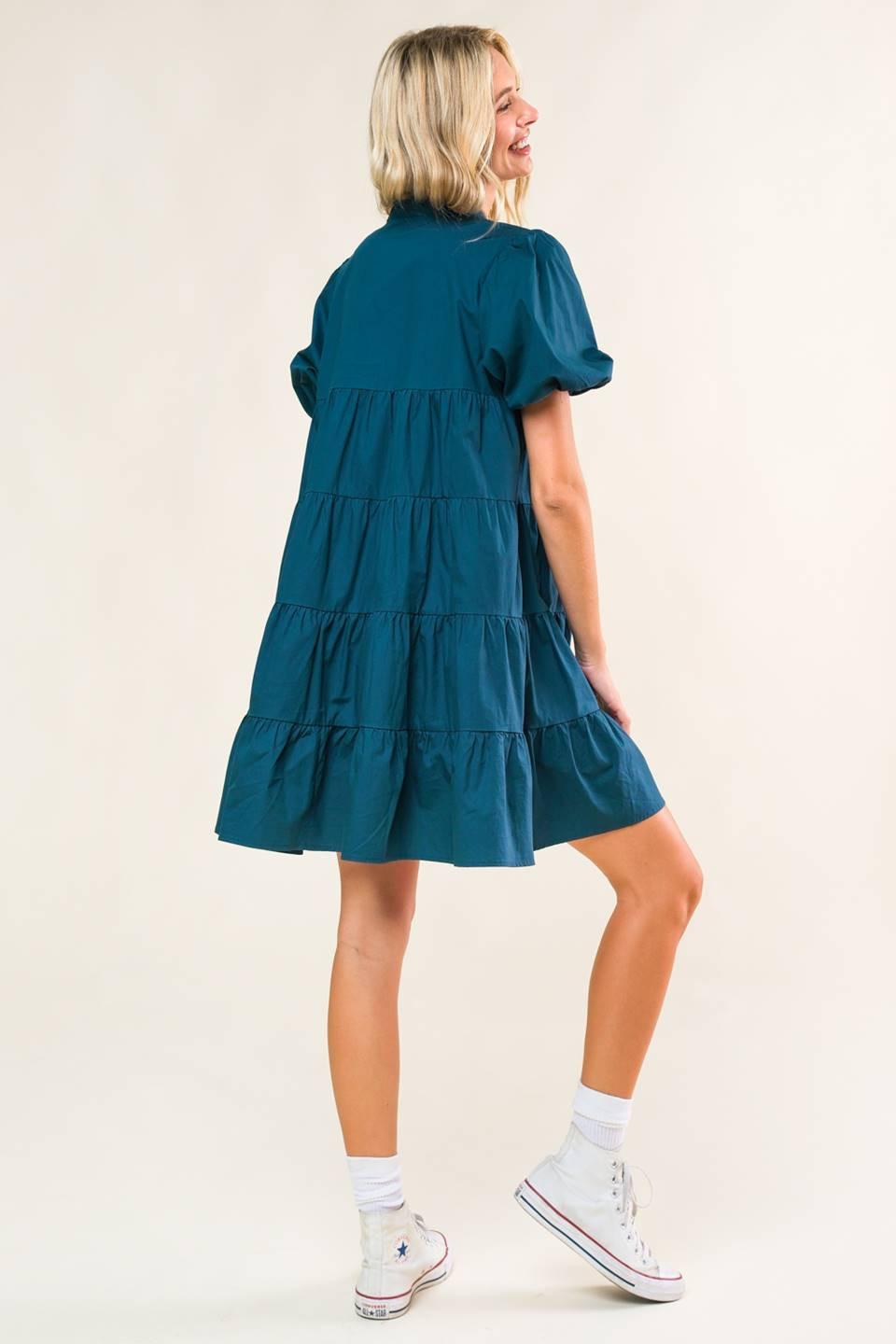 Miss American Pie Woven Mini Dress
