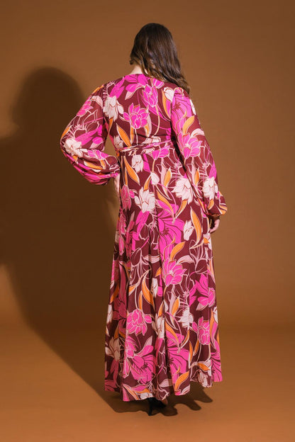 Lush Haven Woven Maxi Dress