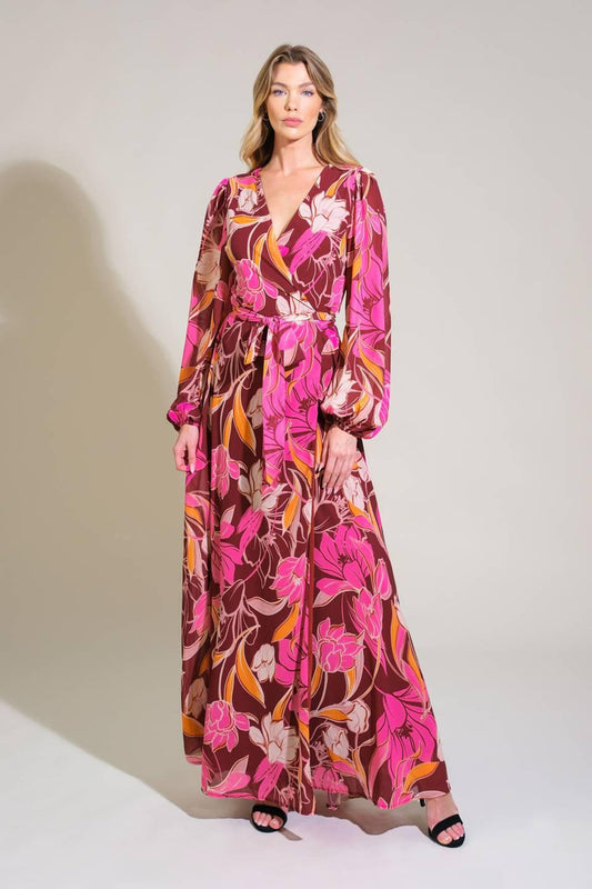 Lush Haven Woven Maxi Dress
