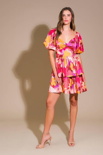Whimsical Beauty Woven Mini Dress