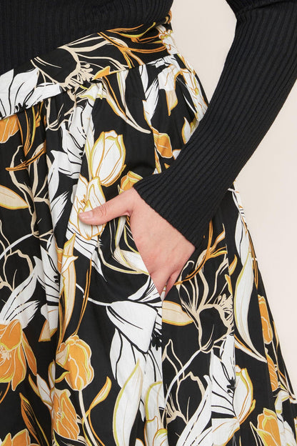Twist on Timeless Woven Midi Dress