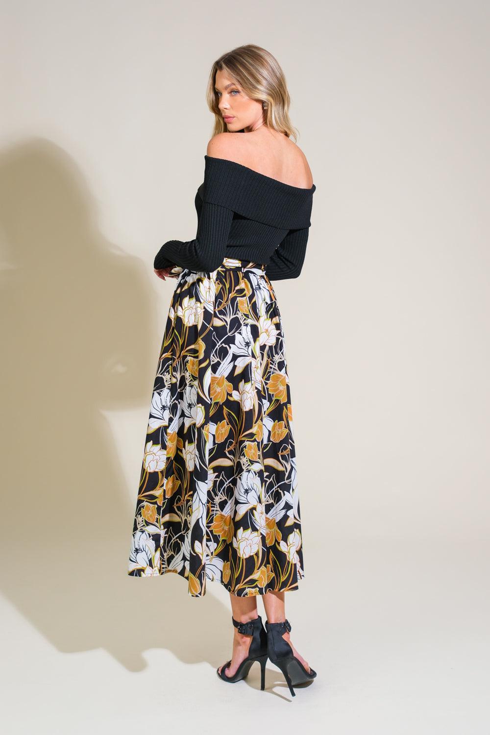 Twist on Timeless Woven Midi Dress