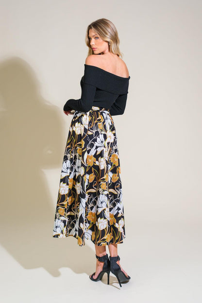 Twist on Timeless Woven Midi Dress