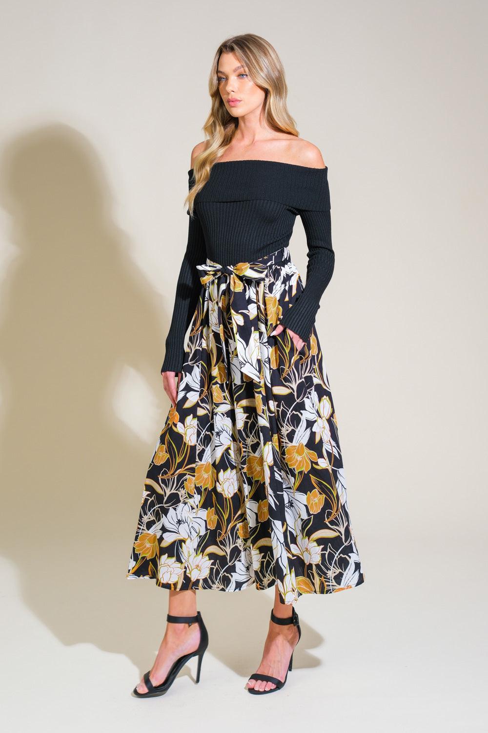 Twist on Timeless Woven Midi Dress