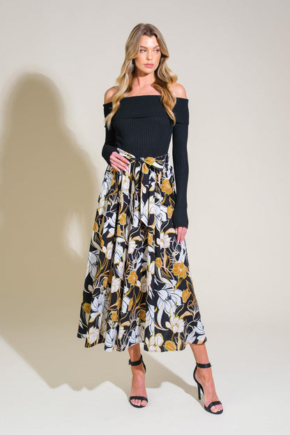 Twist on Timeless Woven Midi Dress