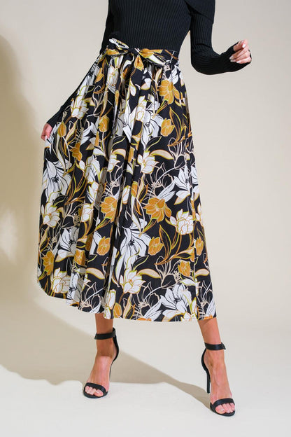 Twist on Timeless Woven Midi Dress