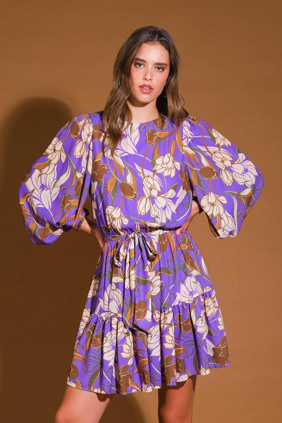 Urban Oasis Woven Mini Dress