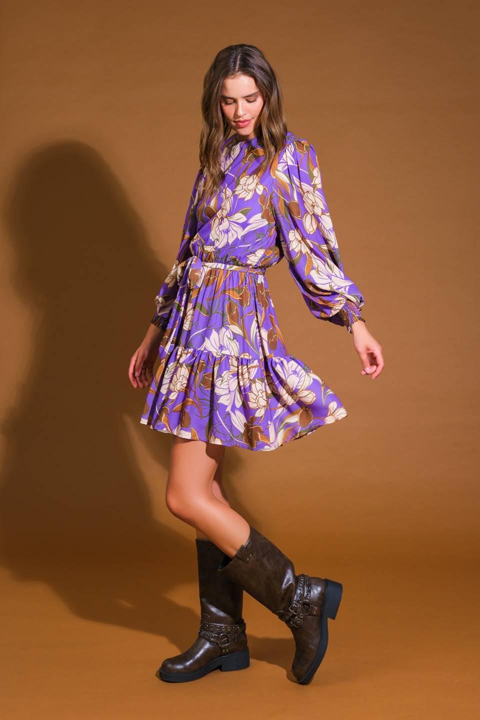 Urban Oasis Woven Mini Dress