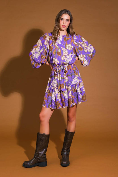 Urban Oasis Woven Mini Dress