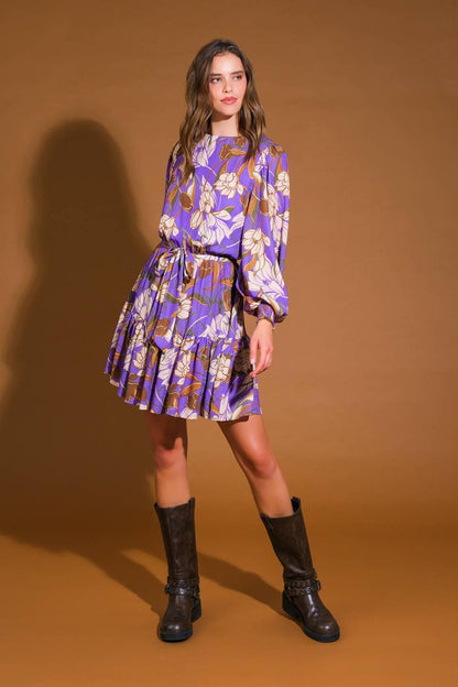 Urban Oasis Woven Mini Dress