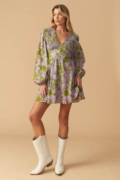 Wings of a Dream Woven Mini Dress