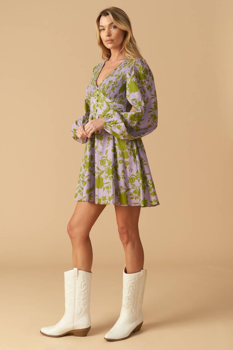 Wings of a Dream Woven Mini Dress