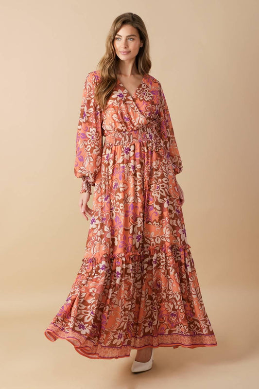 Whispering Willows Woven Maxi Dress