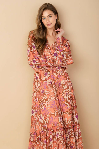 Whispering Willows Woven Maxi Dress