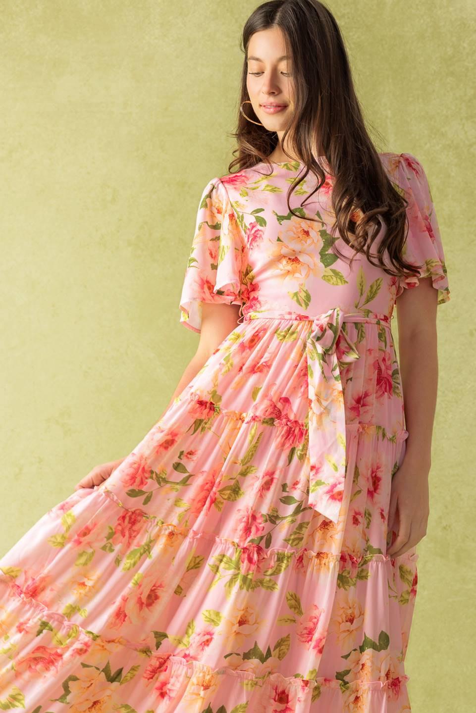 Which Chapter Woven Maxi Dress