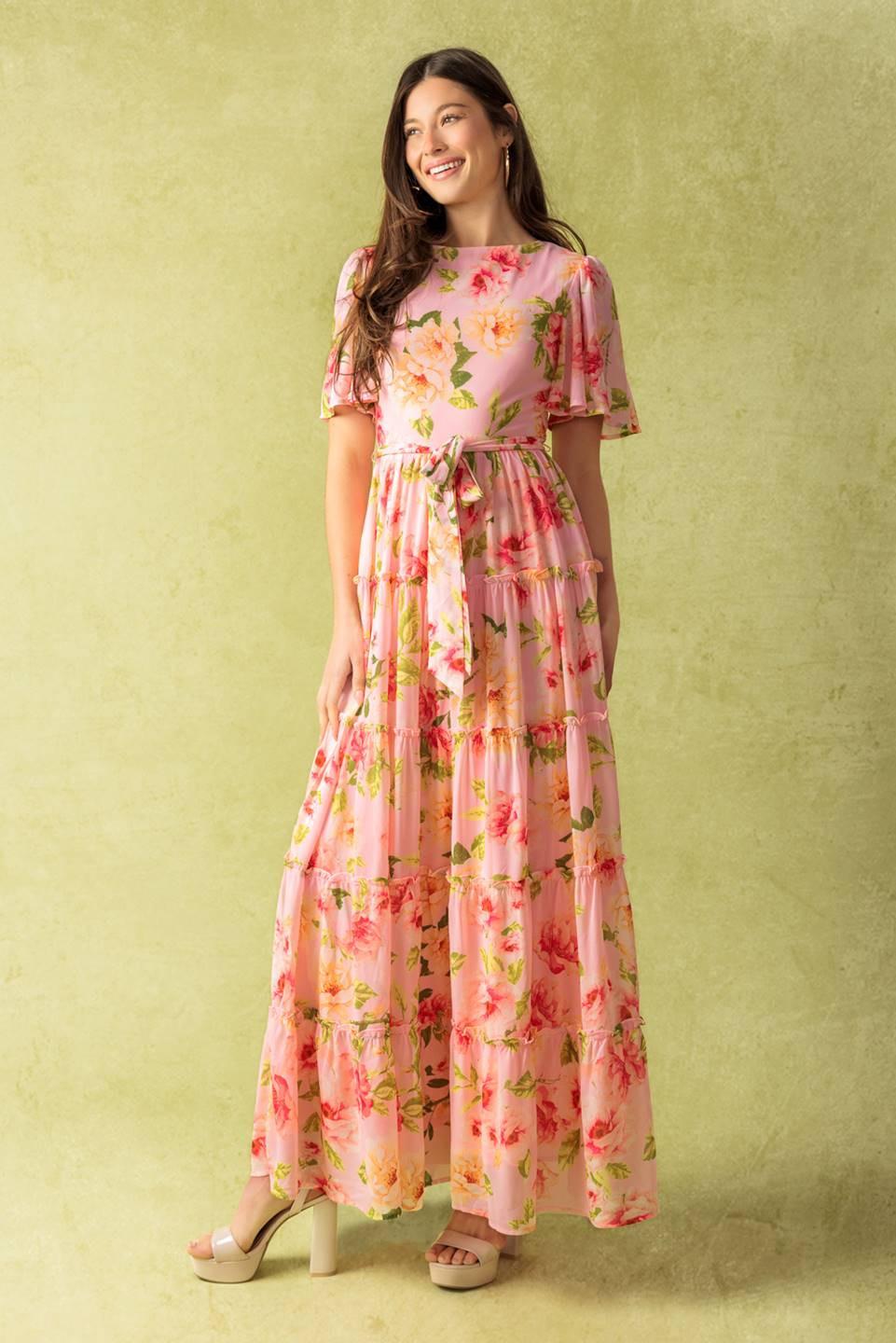 Which Chapter Woven Maxi Dress