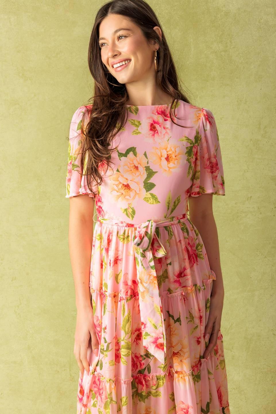 Which Chapter Woven Maxi Dress