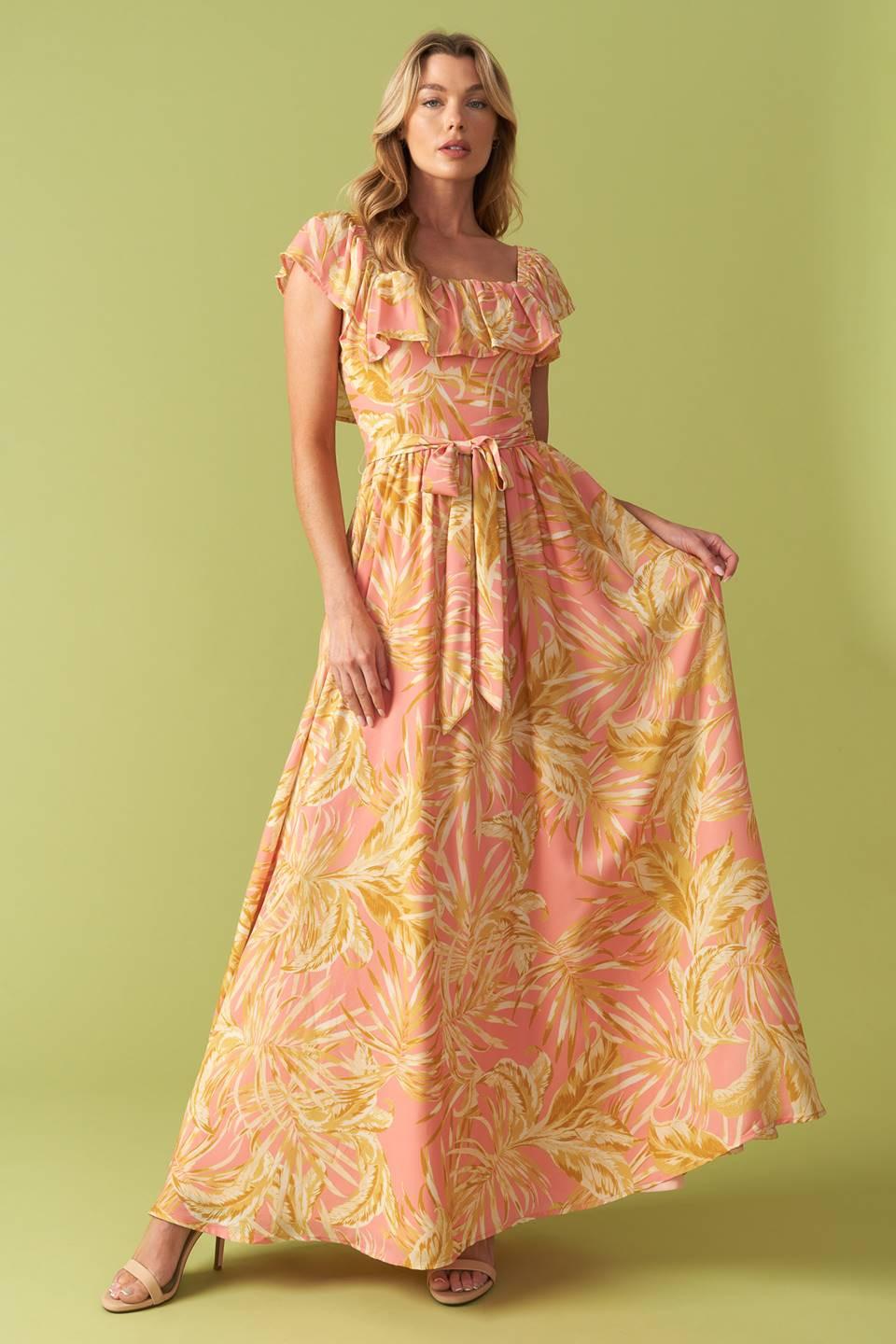 The Art of Balance Woven Midi Dress
