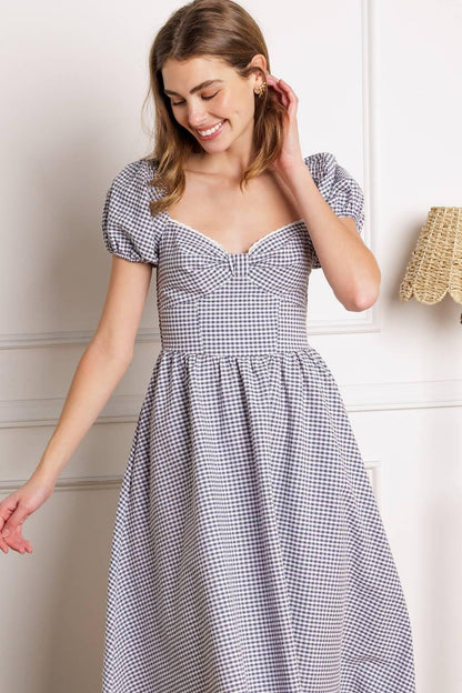 It's My Day Woven Midi Dress