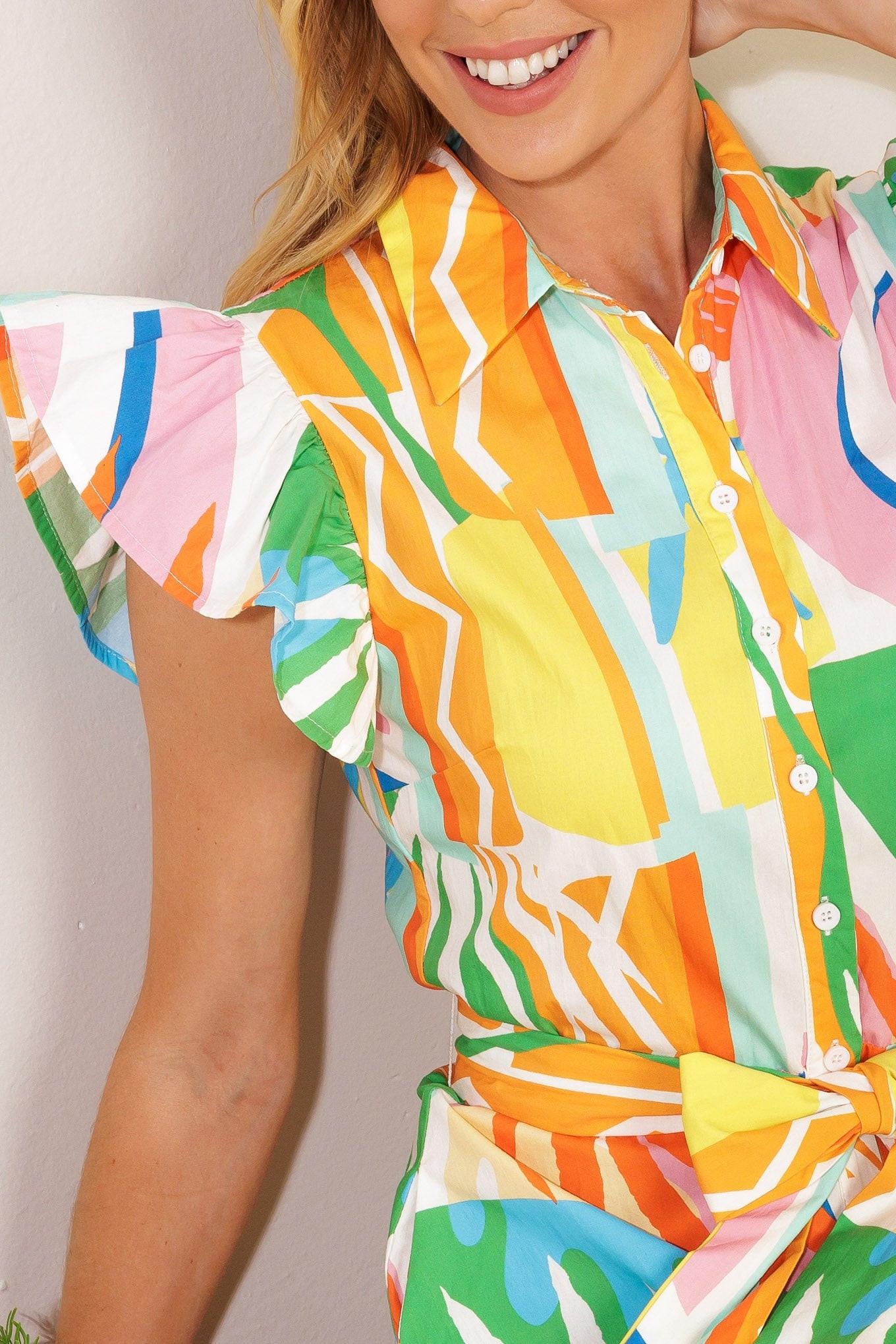 Too Much to Bear Woven Midi Dress