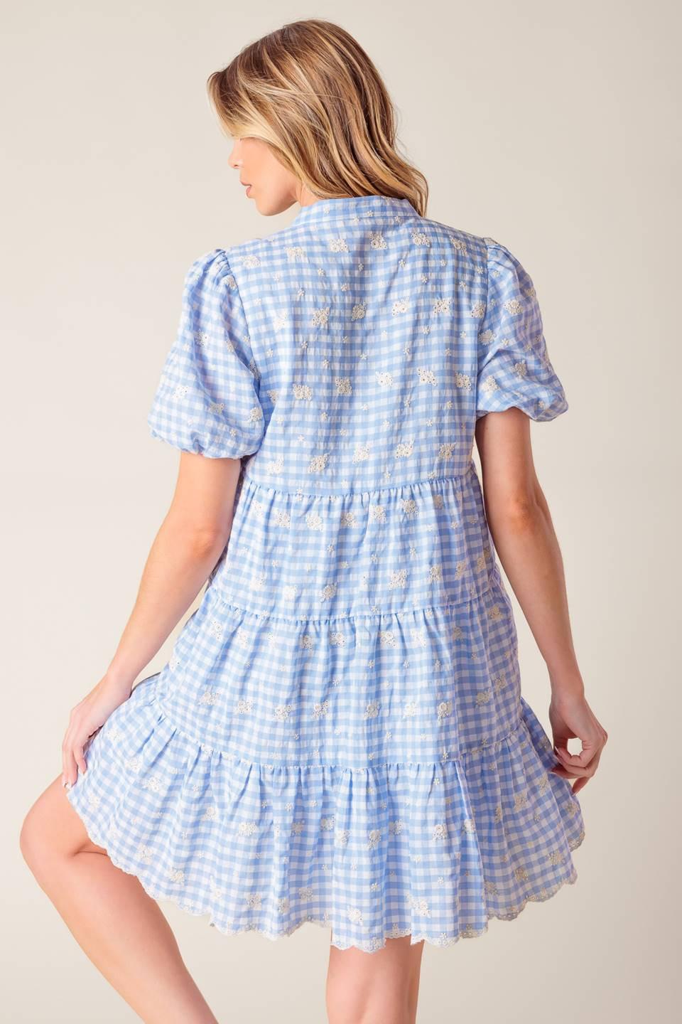 Let's Catch up Woven Babydoll Dress